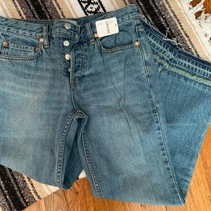 Free People Cropped Jeans NWT